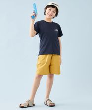 【オンワード】 UNFILO>パンツ 【110-150cm】FINE MOVE ショートパンツ(UNISEX) マスタード 150 キッズ