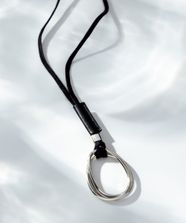 【オンワード】 23区>アクセサリー オーバル リングトップ ネックレス シルバー F レディース