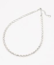 【オンワード】 ICB>アクセサリー 【先行予約】ショートチェーンネックレス シルバー［ハートモチーフ］ F レディース