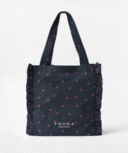 【オンワード】 TOCCA>バッグ 【撥水】DANCIMG LOVE FRILL SUBBAG サブバッグ ネイビー F レディース