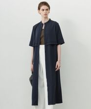 【オンワード】 ICB>ワンピース 【ASUMI・MANAMIコラボ 丈が選べる】ハシゴレースシャツワンピース ネイビー 【NEW】XSS レディース