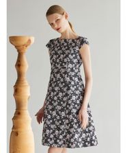 【オンワード】 TOCCA>ワンピース 【洗える・消臭】BLUE RHAPSODY ドレス ブラック 0 レディース