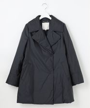【オンワード】 自由区>ジャケット/アウター 【撥水加工・洗える】ステッチレスダウン コート クロ 36 レディース