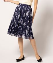 【オンワード】 TOCCA>スカート 【洗える】MIMOSA IMPRESSION スカート ネイビー 4 レディース