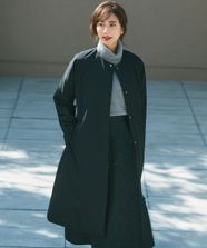 【オンワード】 23区>ジャケット/アウター 【撥水加工】中綿 パデット ドルマンコート ブラック 38 レディース
