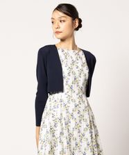 【オンワード】 TOCCA>トップス 【洗える】SQUARE BOLERO ボレロ ネイビー S レディース