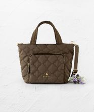【オンワード】 TOCCA>バッグ 【撥水】CHECKER CLOVER QUILT BAG トートバッグ カーキ F レディース
