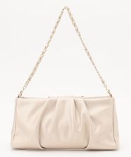 【オンワード】 any SiS>バッグ 【2WAY】ギャザーチェーンクラッチショルダー バッグ シャンパン F レディース