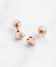 【オンワード】 TOCCA>アクセサリー 【WEB限定】WITH HEART MINI PIERCED EARRINGS K10 ピアス ピンクゴールド F レディース