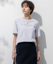 【オンワード】 23区 S（小さいサイズ）>トップス 【洗える】ボタニカル カラー Tシャツ ライラック 32 レディース
