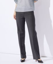 【オンワード】 J.PRESS LADIES>パンツ 【セットアップ対応】BAHARIYE PINHEAD ストレート パンツ グレー 11 レディース
