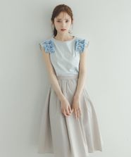 【オンワード】 TOCCA>スカート 【洗える・消臭】STARLET スカート グレー 4 レディース