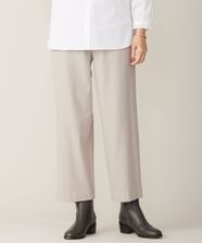 【オンワード】 J.PRESS LADIES>パンツ 【洗える】2way thermoサキソニー セミワイド パンツ ベージュ 9 レディース