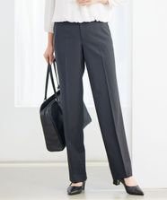 【オンワード】 23区>パンツ 【セットアップ対応】ファインネスウール フルレングス パンツ ブラック 40 レディース