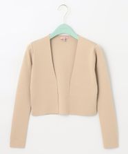 【オンワード】 TOCCA>トップス 【接触冷感＆UVカット】【洗える】SQUARE BOLERO ボレロ ミルクティー XS レディース