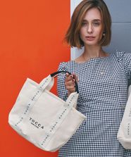 【オンワード】 TOCCA>バッグ 【WEB＆一部店舗限定】DANCING TOCCA CANVASTOTE S キャンバストートバッグ S アイボリー F レディース