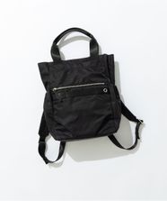 【オンワード】 ICB>バッグ 【ご好評につき追加生産】2WAYトートリュック ブラック F レディース