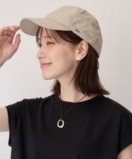 【オンワード】 any FAM>帽子 【手洗い可/UVカット】撥水キャップ グレージュ F レディース