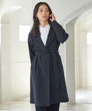 【オンワード】 any FAM>ジャケット/アウター 【撥水/ストレッチ】超快適トレンチコート ネイビー 2 レディース
