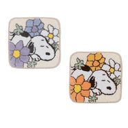 いっぱいのお花の中でスヤスヤ スヌーピーマルチマット【送料: 450円+税】