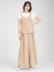 【fifth/フィフス】ビスチェ風オールインワン