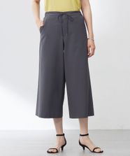 【オンワード】 J.PRESS LADIES>パンツ 【洗える・吸水速乾】DRYライトサッカー クロップド パンツ スレート 7 レディース