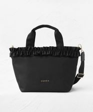 【オンワード】 TOCCA>バッグ 【撥水】FRILL HANDLE NYLONTOTE トートバッグ ブラック F レディース