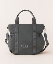【オンワード】 TOCCA>バッグ 【WEB＆一部店舗限定・撥水・環境にやさしい素材】SANA SIDEPOCKET TOTE トートバッグ ベージュ F レディース