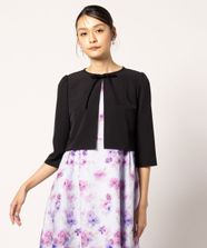 【オンワード】 TOCCA>トップス 【洗える】TRANSPARENT BOLERO ボレロ ブラック 0 レディース