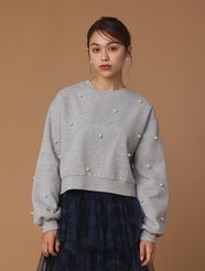 【fifth/フィフス】裏起毛パールスウェット