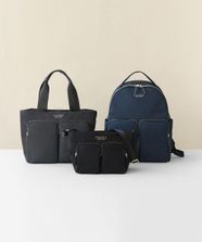 【オンワード】 TOCCA>バッグ 【A4サイズ対応】VIA METORO NYLON BAG ナイロンバッグ ライトグレー F レディース