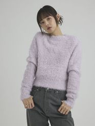【fifth/フィフス】ラメフェザーニットトップス