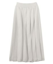 【オンワード】 uncrave>スカート 【手洗い可】ドライタッチ ニット プリーツ スカート（uncrave WHITE） アイスグレー 2 レディース
