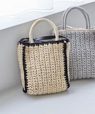 【オンワード】 any SiS>バッグ バイカラーミニカゴショルダー バッグ ナチュラル×ブラック 2 レディース