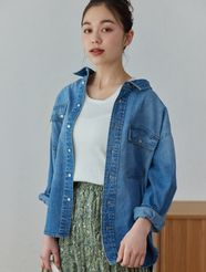 【fifth/フィフス】オーバーサイズデニムシャツ