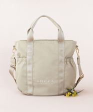 【オンワード】 TOCCA>バッグ 【WEB＆一部店舗限定・撥水・環境にやさしい素材】SANA SIDEPOCKET TOTE トートバッグ ライトベージュ F レディース