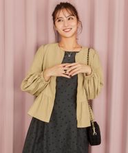 【オンワード】 TOCCA>ジャケット/アウター 【消臭・洗える】TARP ジャケット ベージュ 2 レディース