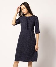 【オンワード】 TOCCA>ワンピース 【洗える】MIST TWEED ドレス ネイビー 4 レディース