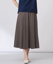 【オンワード】 J.PRESS LADIES>スカート 【洗える】トリコットバイオ フレア スカート モカ 9 レディース