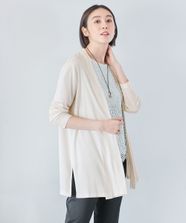 【オンワード】 自由区>トップス 【XSサイズ～/洗える】レースコンビ Tシャツ 黄緑 32 レディース