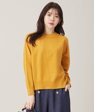 【オンワード】 any SiS>トップス 【CICA加工】ケーブルリブ ニット マスタード 2 レディース