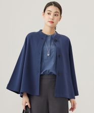【オンワード】 J.PRESS LADIES S（小さいサイズ）>ジャケット/アウター 【洗える】VIGODA MILANO ニット ジャケット ブルーグレー S レディース