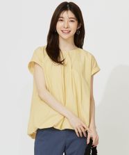 【オンワード】 any SiS L（大きいサイズ）>トップス 【洗える】バルーン ブラウス イエロー 4 レディース