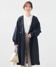 【オンワード】 any FAM>ジャケット/アウター ナイロンミニグログランコート ネイビー 2 レディース