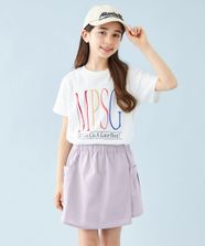 【オンワード】 UNFILO>トップス 【110-150cm】CLEAN Tee(UNISEX) オフ[カラフルロゴ] 110 キッズ