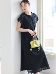 【fifth/フィフス】カップ付きカットロングワンピース
