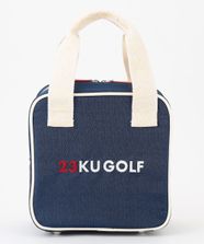 【オンワード】 23区GOLF>バッグ 【WOMEN】合皮×デニム調保冷カートバッグ ネイビー F レディース