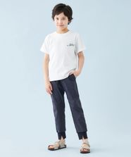 【オンワード】 UNFILO>パンツ 【110-150cm】デニムジョグパン(UNISEX) インディゴ 130 キッズ