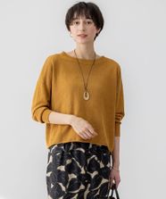 【オンワード】 23区>トップス 【杏さん着用】ピュアリネン ワイド ニット イエロー 38 レディース