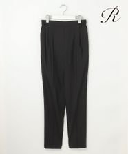 【オンワード】 23区 L（大きいサイズ）>パンツ 【R(アール)】NALYA リネンストレッチ パンツ ブラック 46 レディース